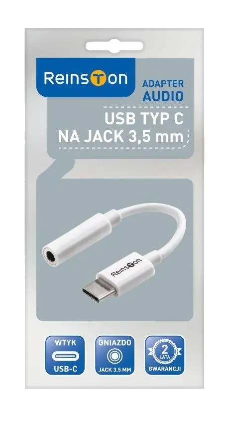 Adapter Reinston EAD05 USB-C na jack 3,5 mm