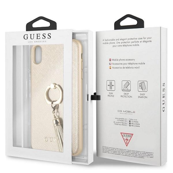 Guess GUHCI61RSSABE iPhone Xr (beżowy)