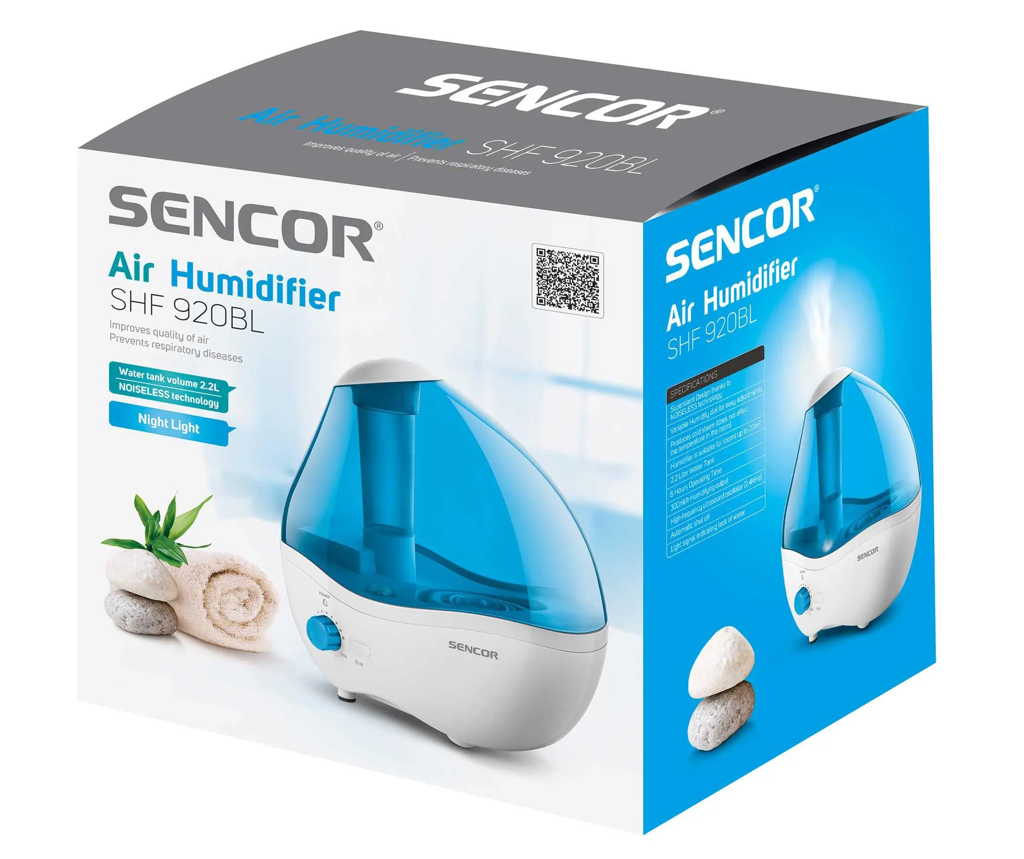 Nawilżacz Sencor SHF 920BL 2,2l 20m2