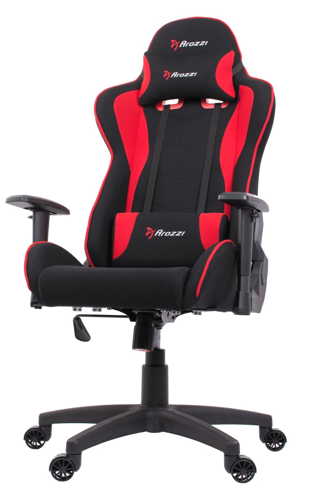 Fotel Arozzi Mezzo V2 Fabric (czerwony)