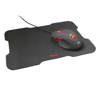 Myszka gamingowa Trust Ziva Gaming Mouse Podkładka Czarny