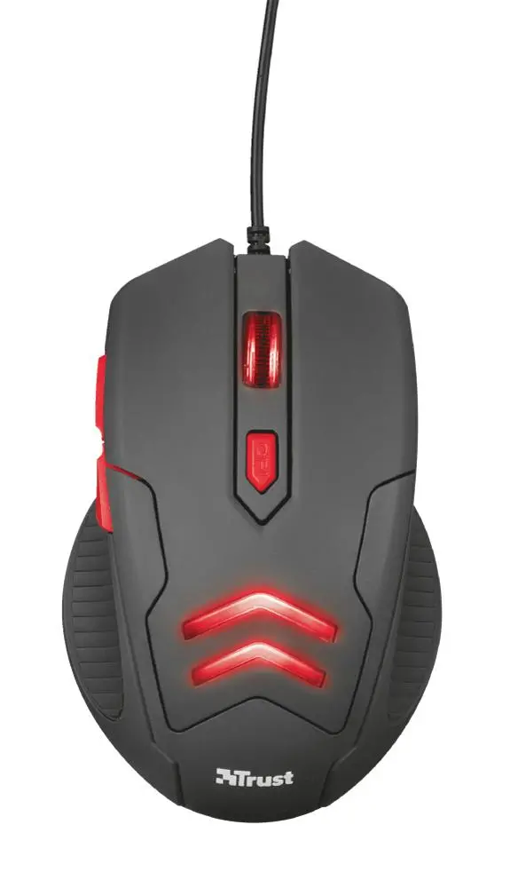 Myszka gamingowa Trust Ziva Gaming Mouse Podkładka Czarny