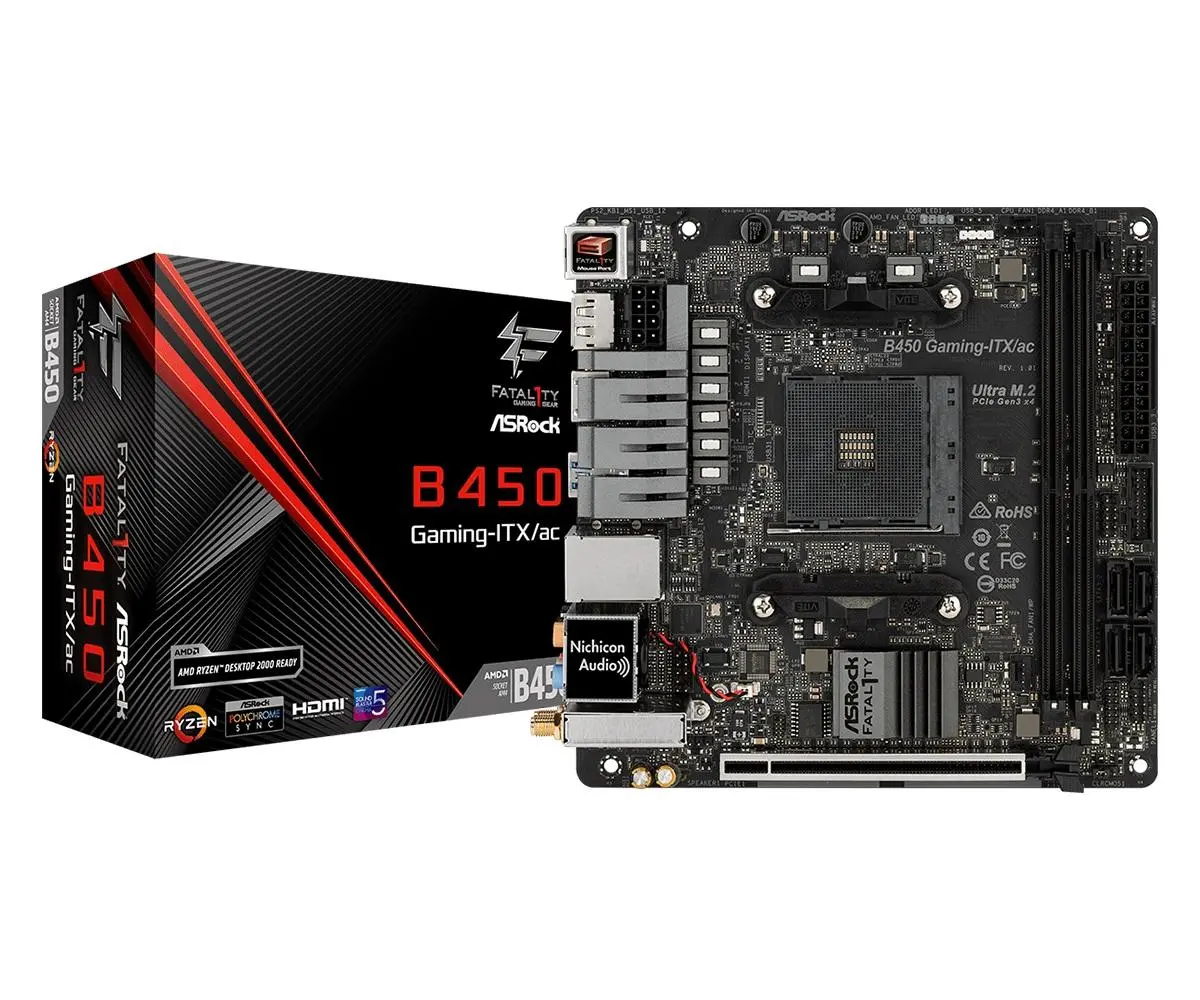 Płyta główna ASrock Fatal1ty B450 Gaming-ITX/ac