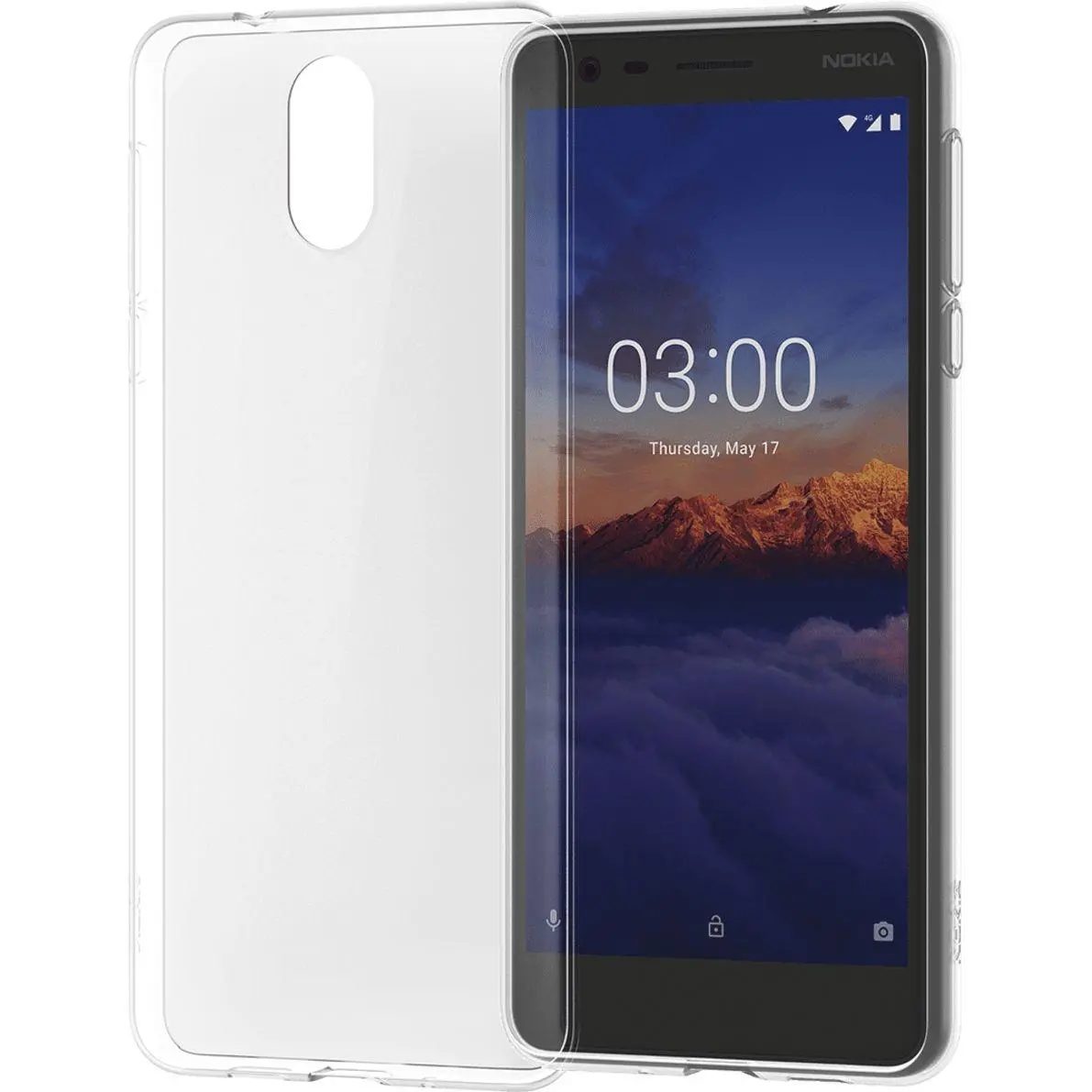 Etui Nokia 3.1 Clear Case CC-108 Przeźroczysty