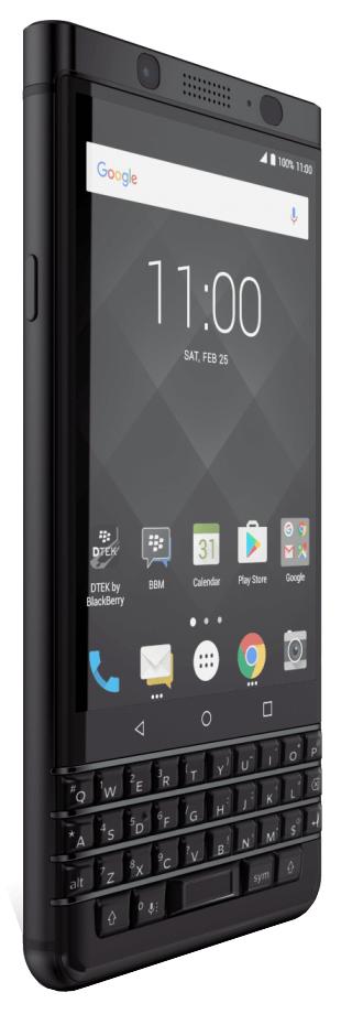 Smartfon BlackBerry KEYONE QW + etui (czarny)