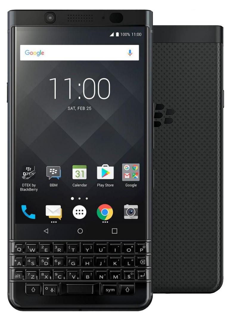 Smartfon BlackBerry KEYONE QW + etui (czarny)