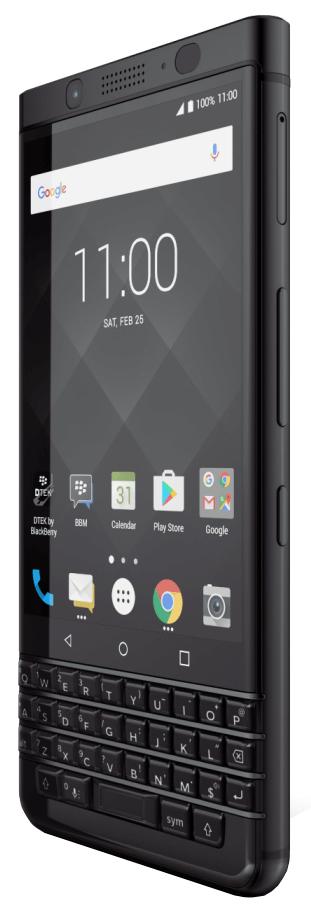 Smartfon BlackBerry KEYONE QW + etui (czarny)