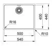 Zlewozmywak Franke Maris MRX 110-50 Stalowy Srebrny