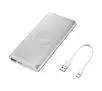 Powerbank Samsung Wireless Battery Pack EB-U1200CS 10000mAh 15W Srebrny