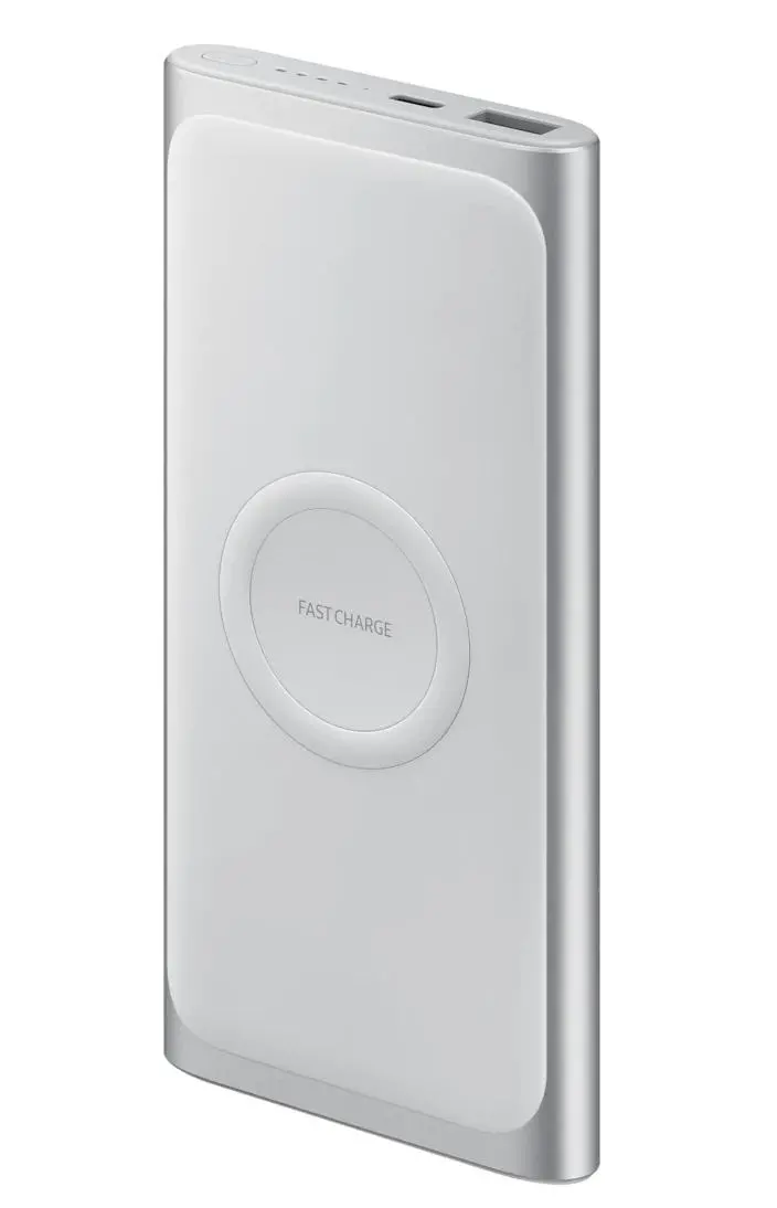 Powerbank Samsung Wireless Battery Pack EB-U1200CS 10000mAh 15W Srebrny