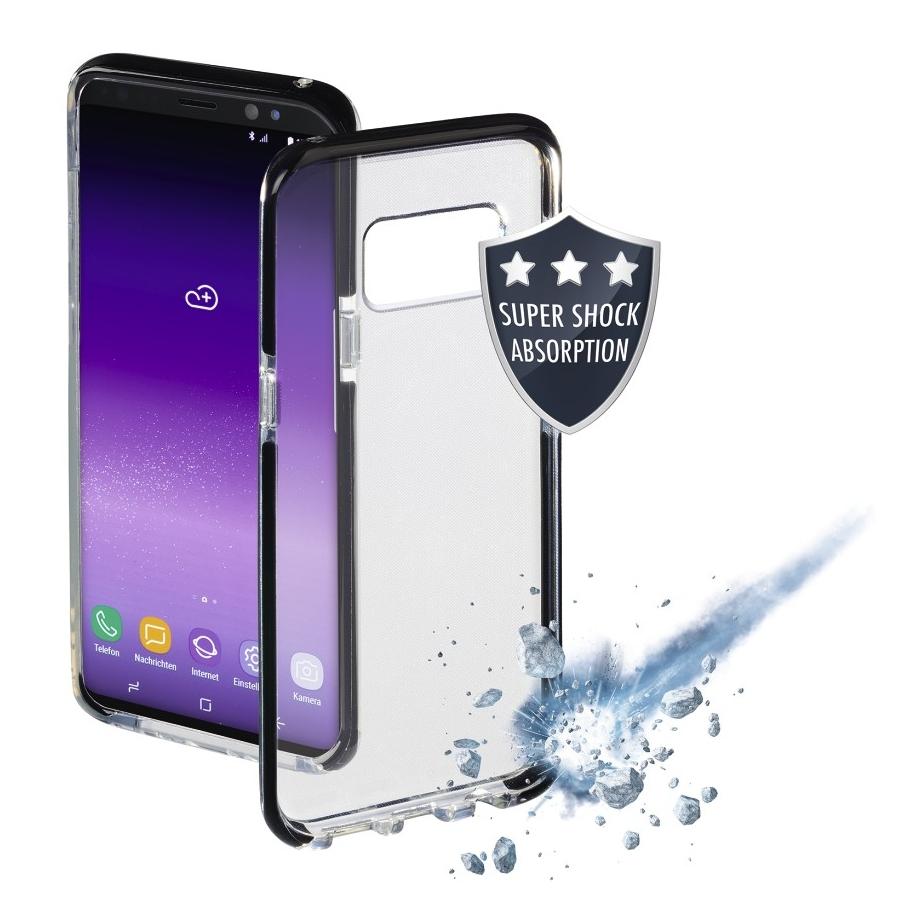 Etui Hama Protector Cover do Samsung Galaxy S8 (czarny-przezroczysty)