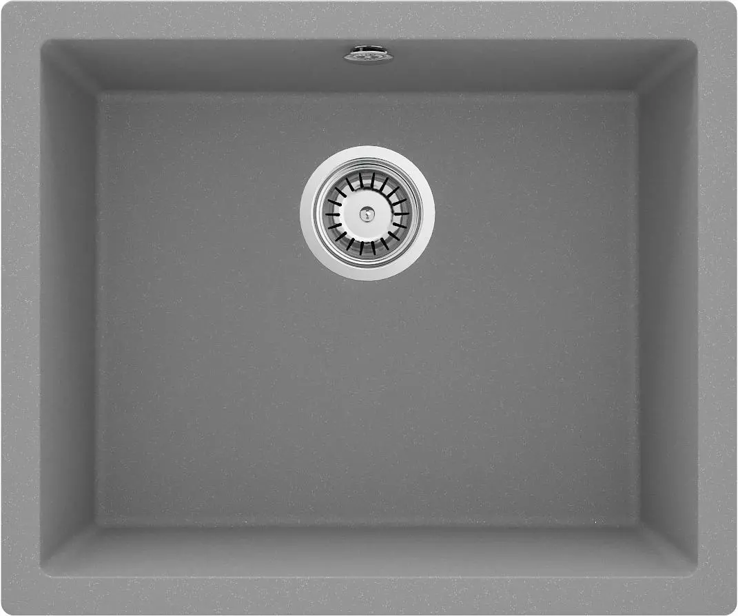 Zlewozmywak Deante Corda ZQA S10F Granitowy Szary metalik