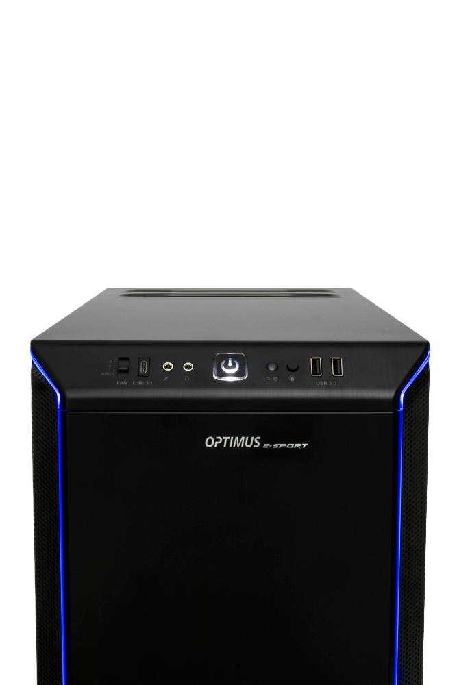 Optimus E-sport Extreme GZ390T- BQ2 Intel® Core™ i7-9700K 32GB 2TB + 500GB RTX2070 W10