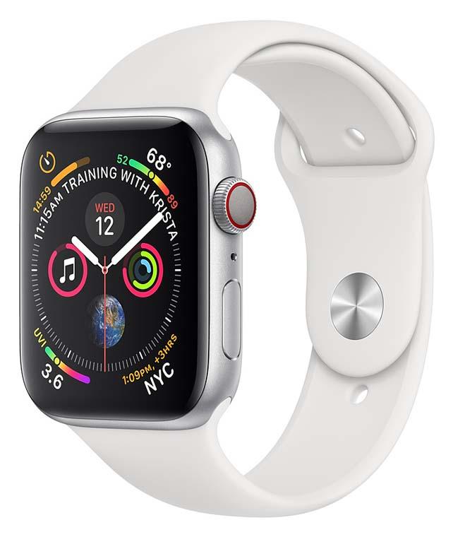 Smartwatch Apple Watch Series 4 40 mm GPS + Cellular Sport (biały)