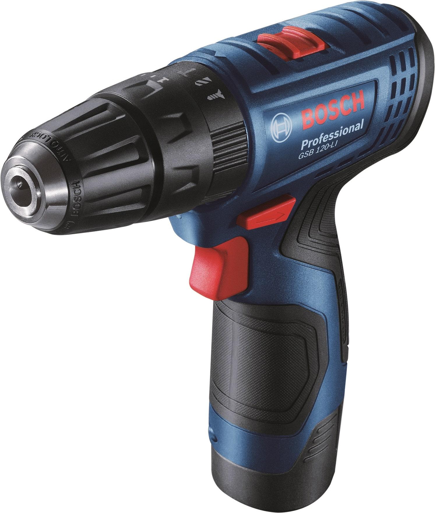 Bosch Professional GSB 120-LI 2 x 1,5 Ah