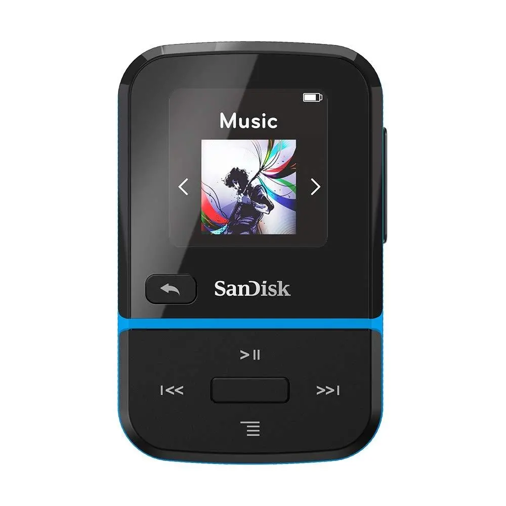 Odtwarzacz MP3 SANDISK Clip Sport Go 32GB Czarno-niebieski