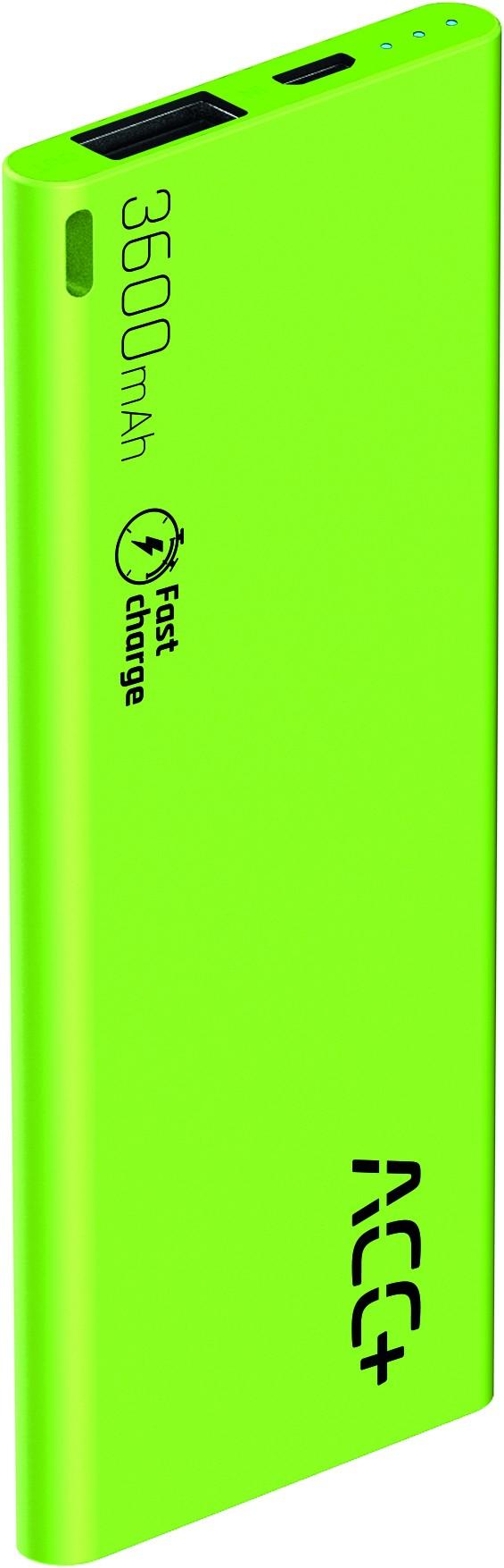 Powerbank ACC+ Thin 3600 mAh (zielony)