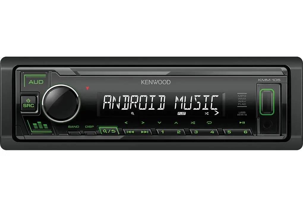 Radioodtwarzacz samochodowy Kenwood KMM-105GY z USB 4x50W