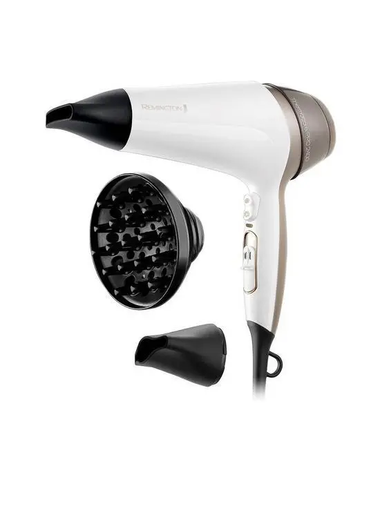 Suszarka do włosów Remington Thermacare PRO D5720 Jonizacja Dyfuzor Zimny nawiew 2200W 2 prędkości 3 temperatury