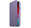 Etui Apple Leather Folio do iPhone Xs MVF92ZM/A (liliowe)