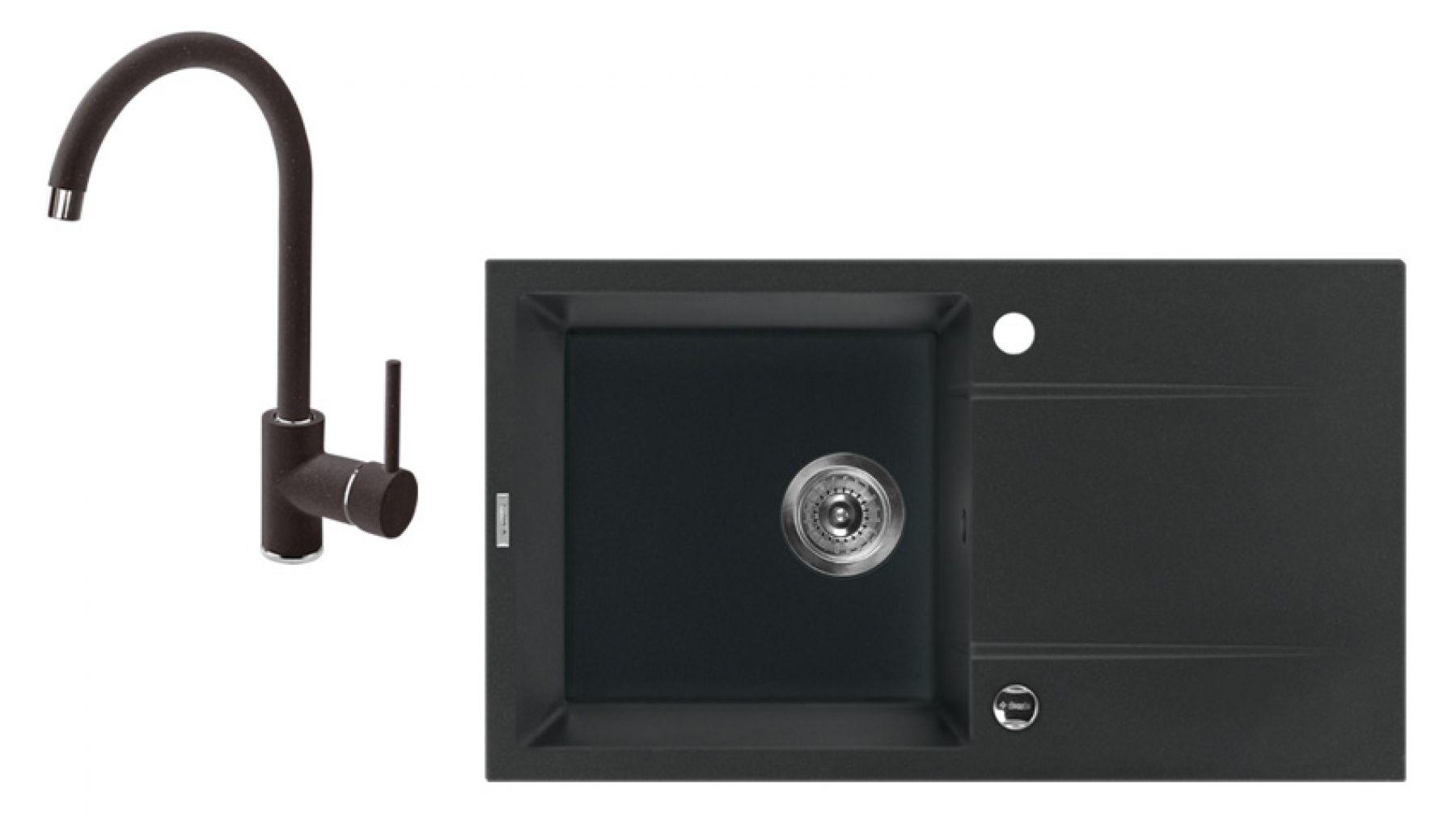 Zlewozmywak Deante PIVA ZQIY2113 + bateria Nemezja