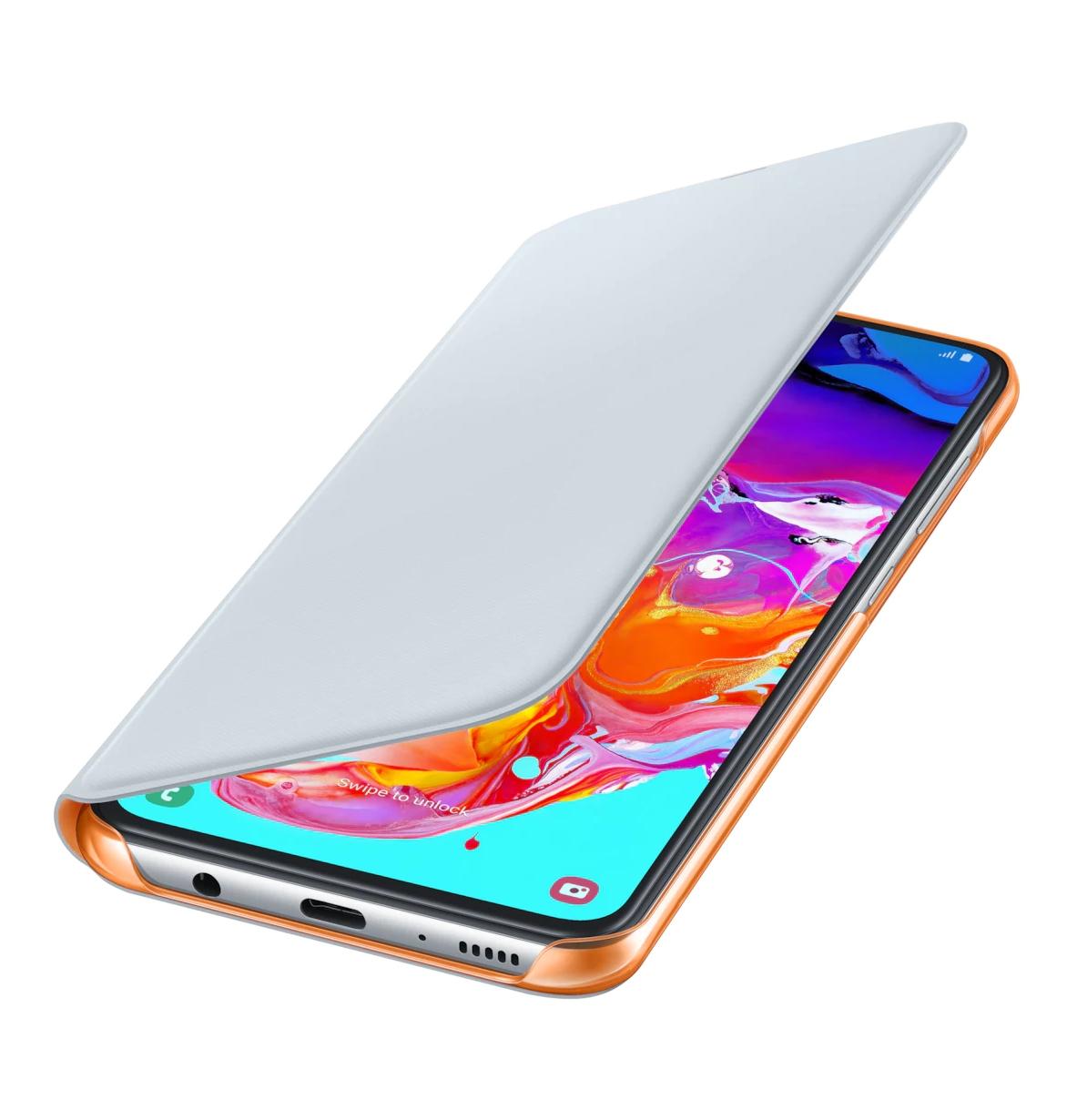 Etui Samsung Wallet Cover do Galaxy A70 (biały)