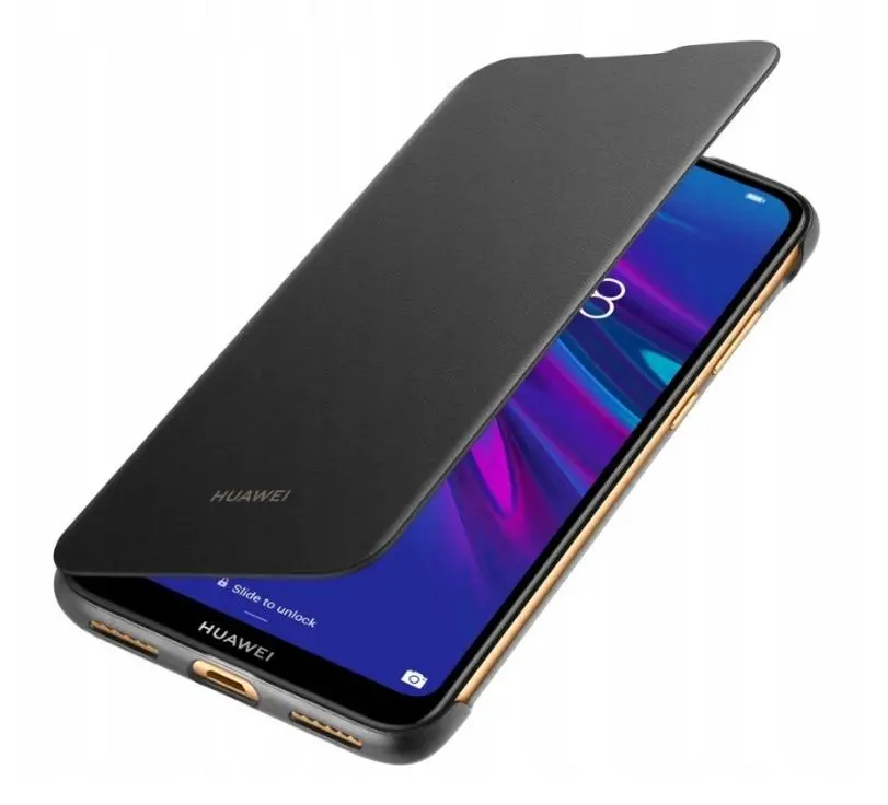 Etui Huawei Flip Cover do Huawei Y6 2019 Czarny