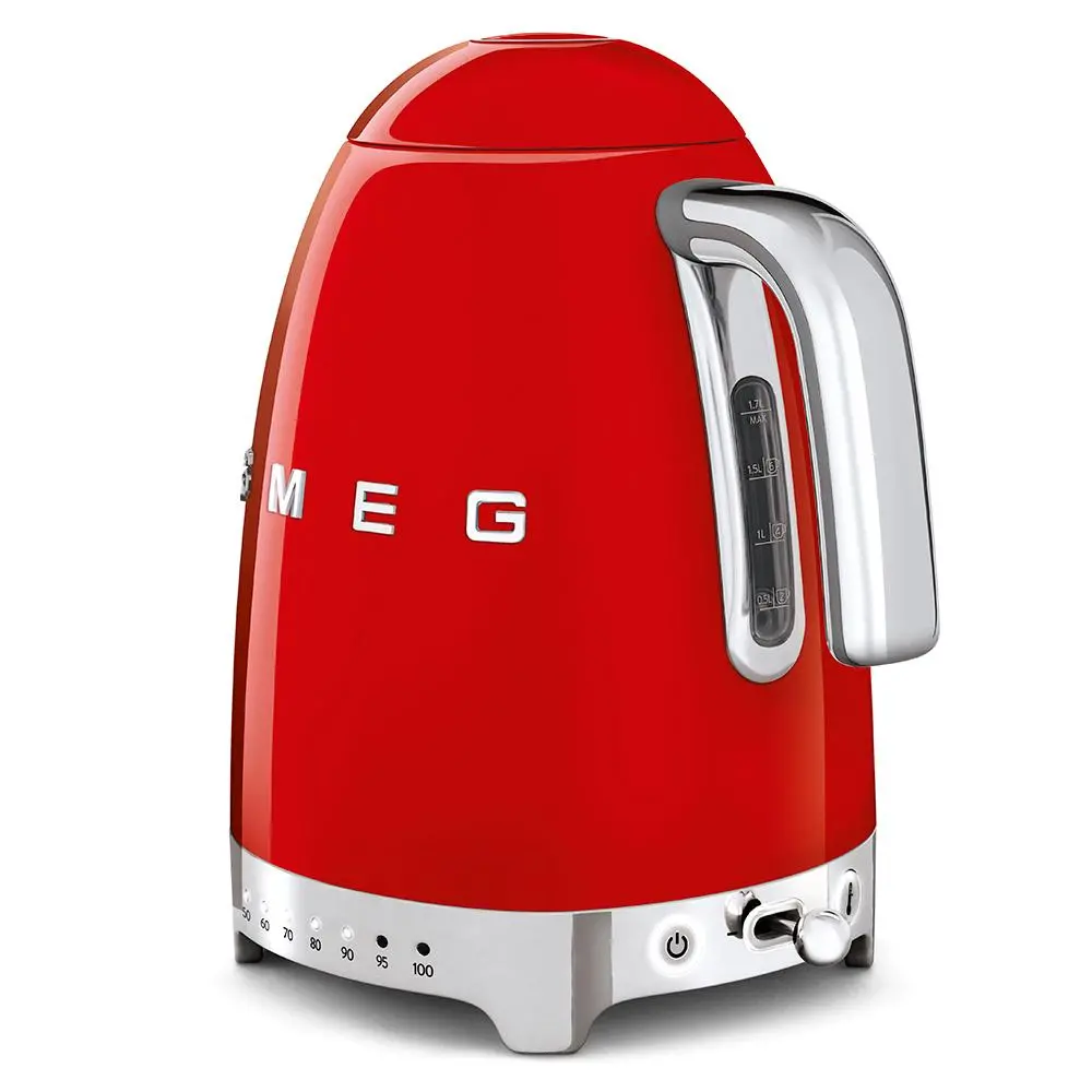 Czajnik Smeg KLF04RDEU 1,7l 2400W Regulacja temperatury