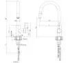 Bateria Alveus Delos 2090500 Chrom Stal szlachetna