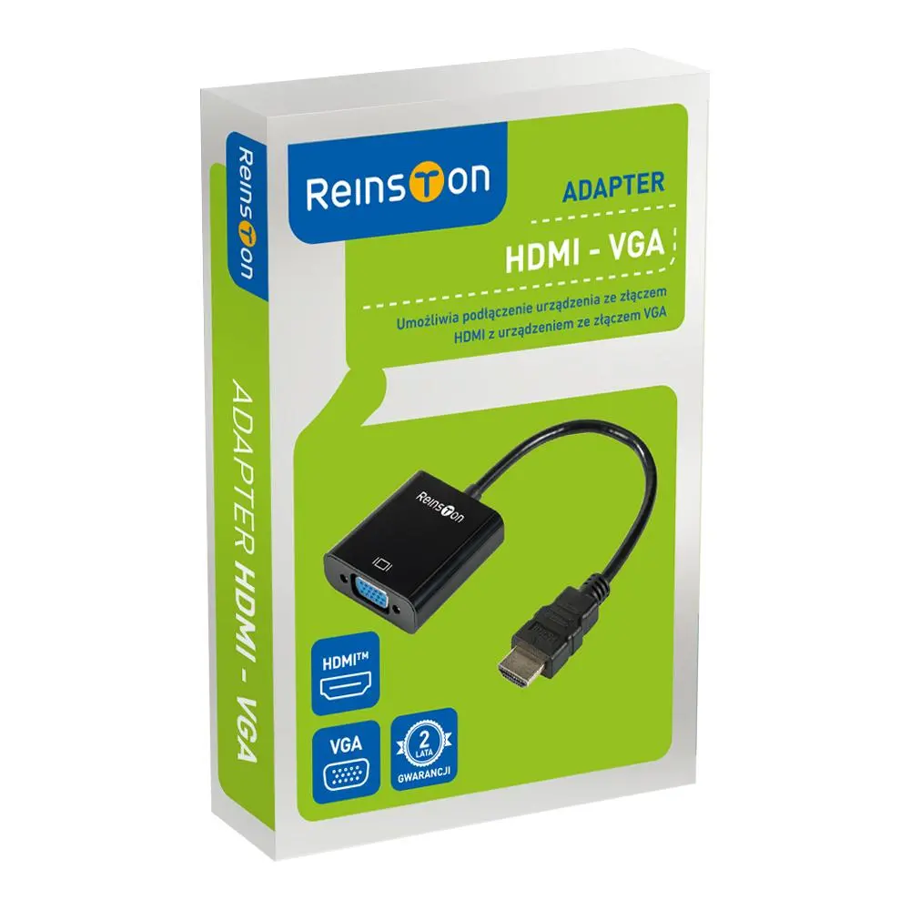 Adapter Reinston EDV007 HDMI na VGA