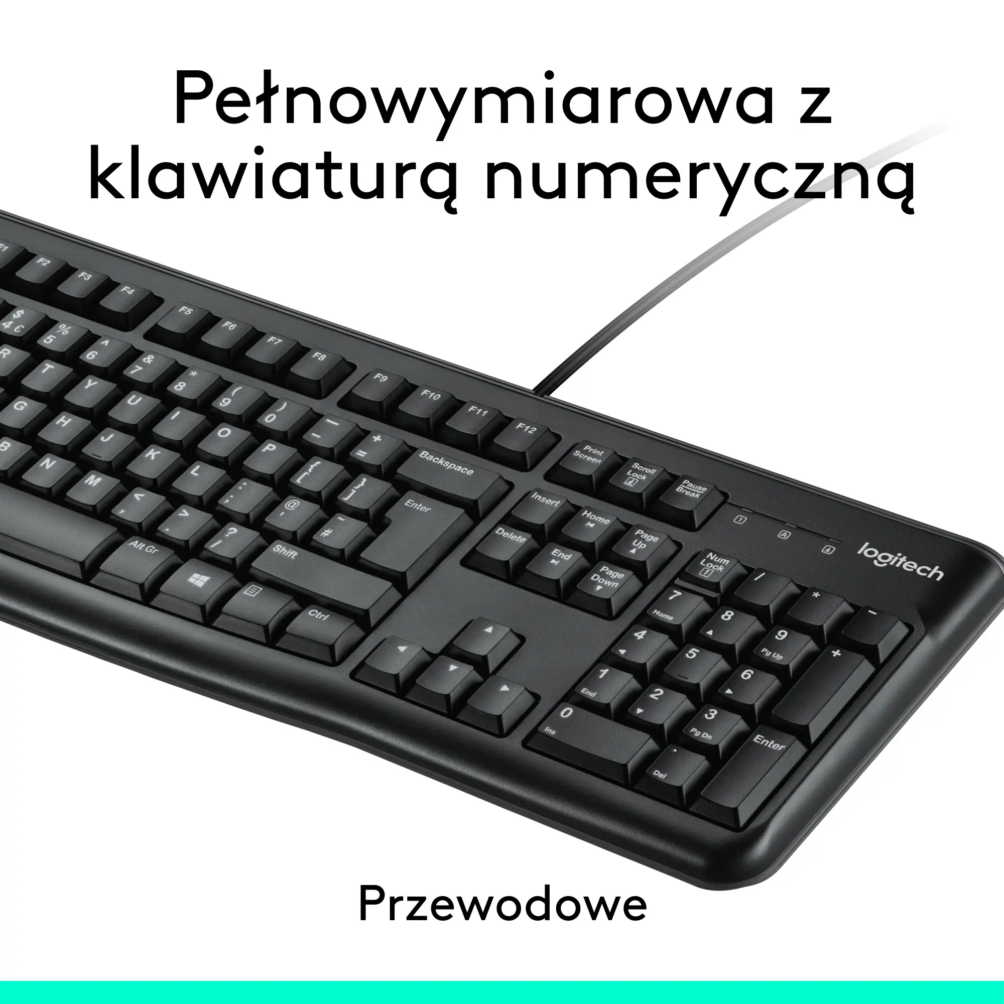 Zestaw Logitech MK120 Czarny