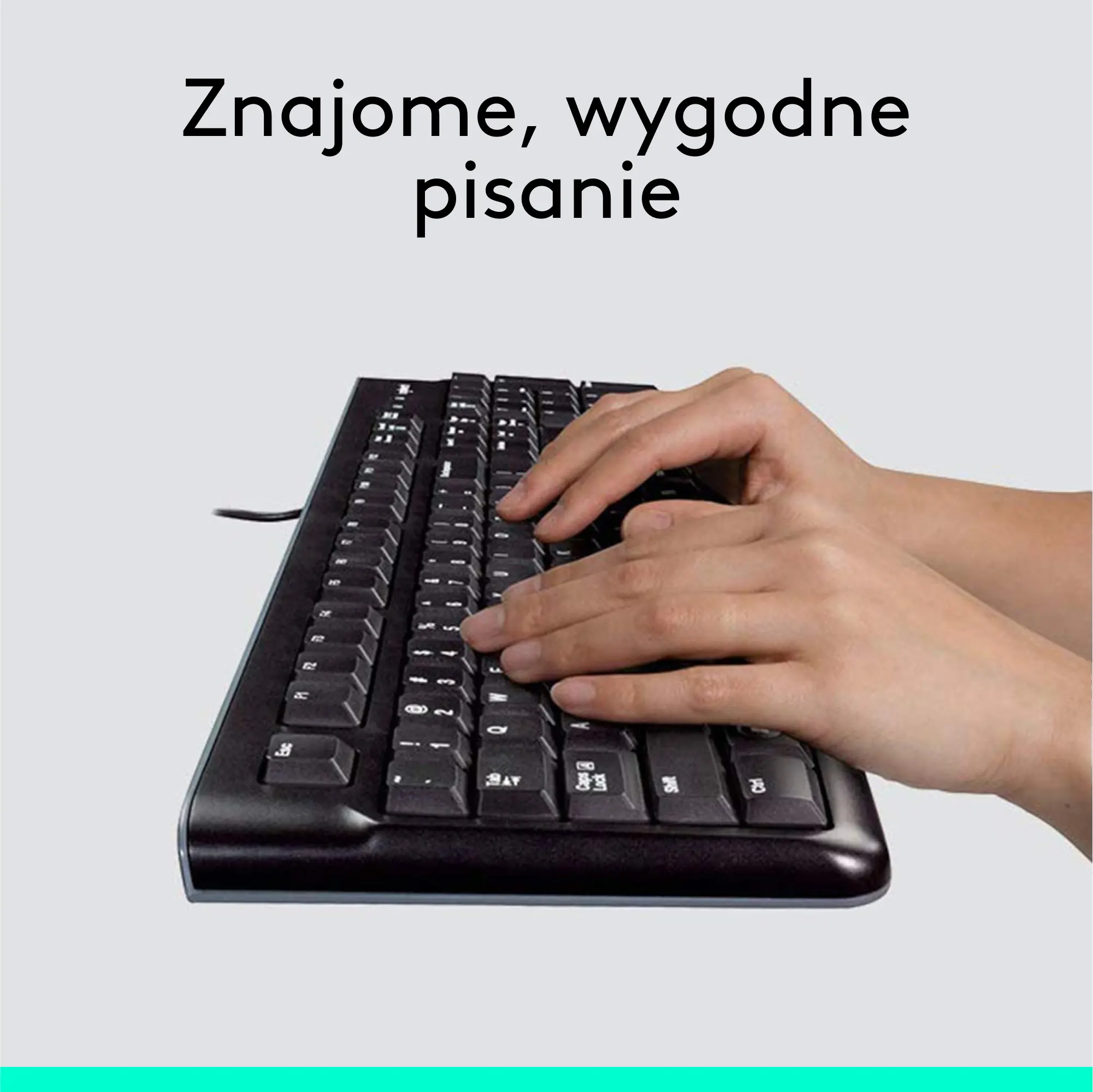 Zestaw Logitech MK120 Czarny