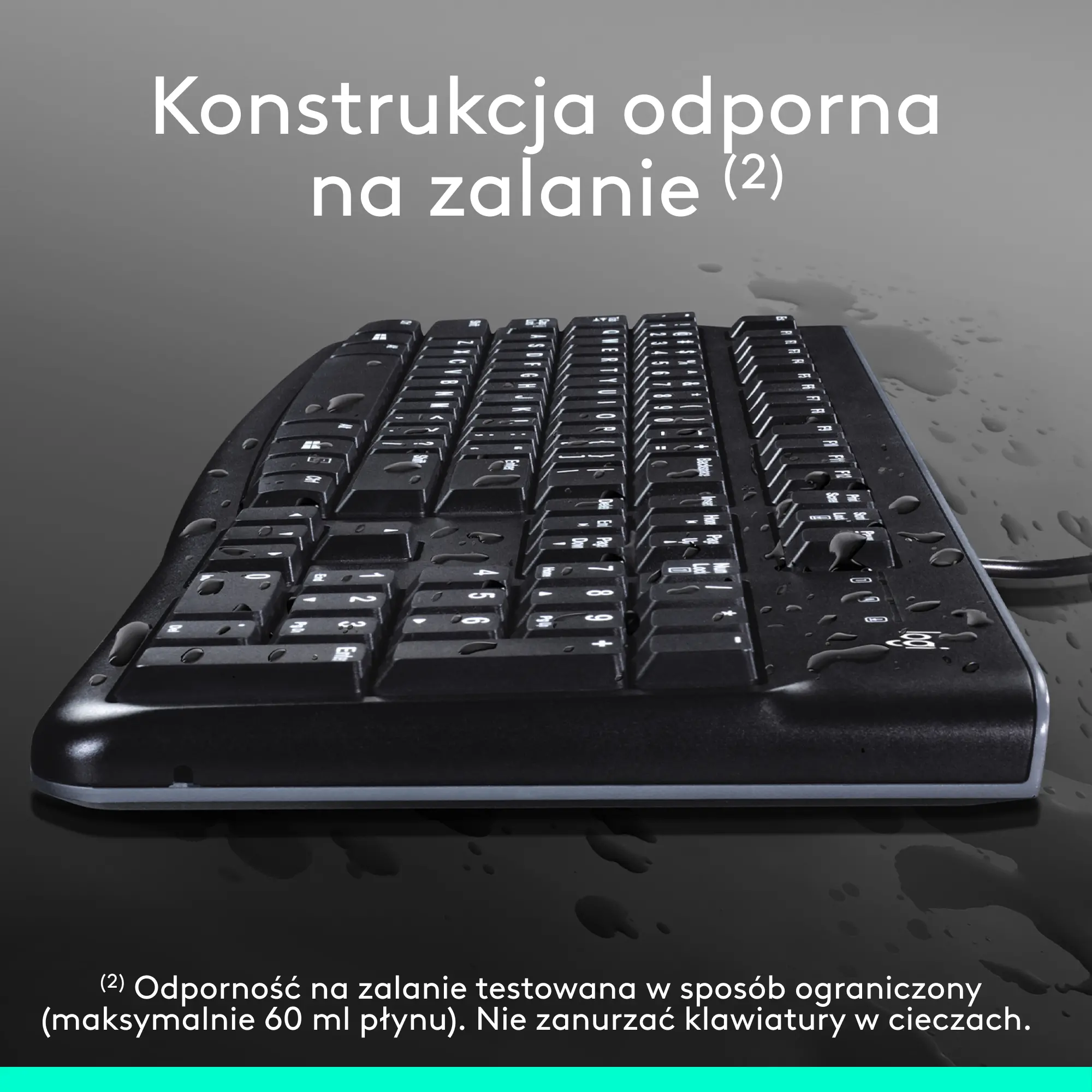 Zestaw Logitech MK120 Czarny