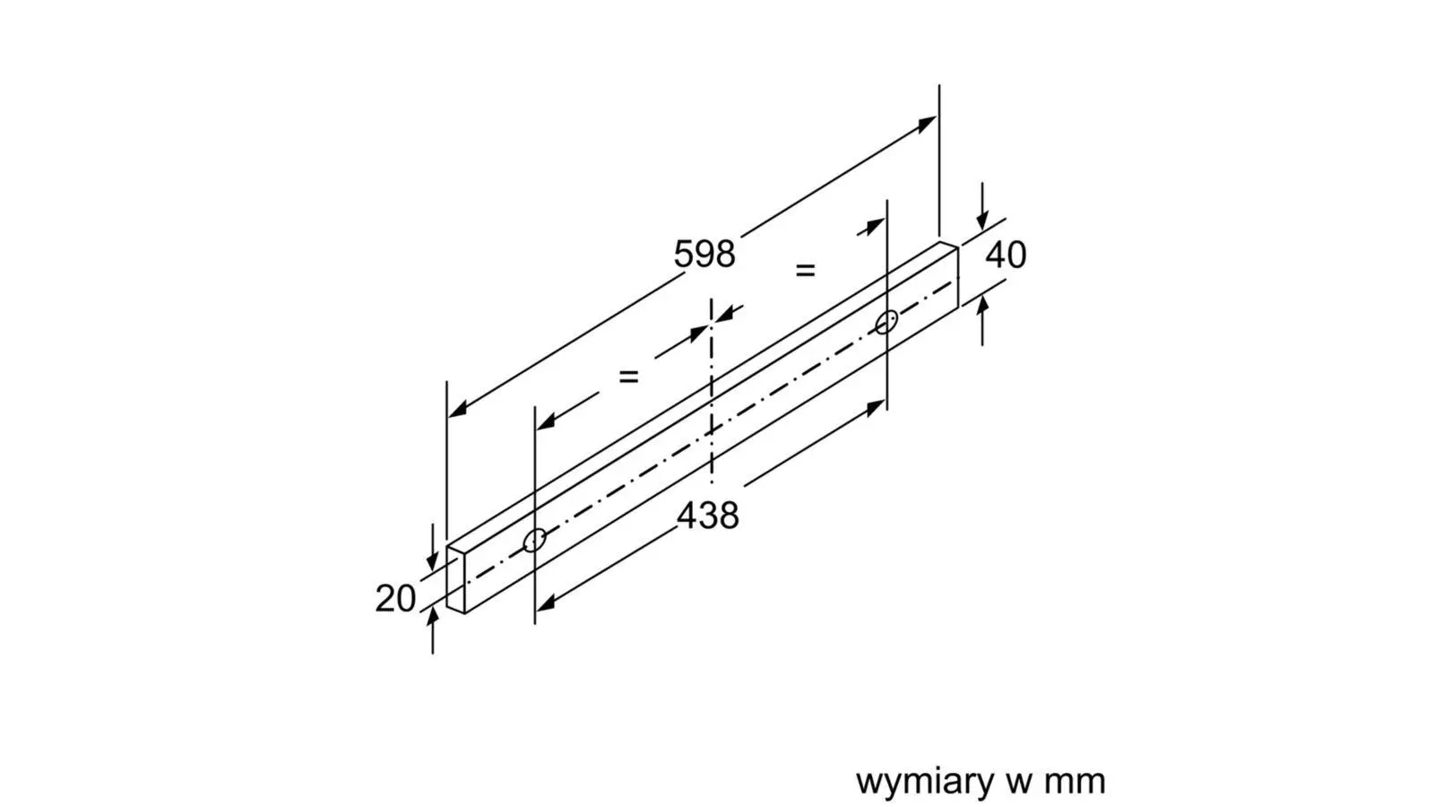 Okap Bosch DFT63AC50 Srebrny