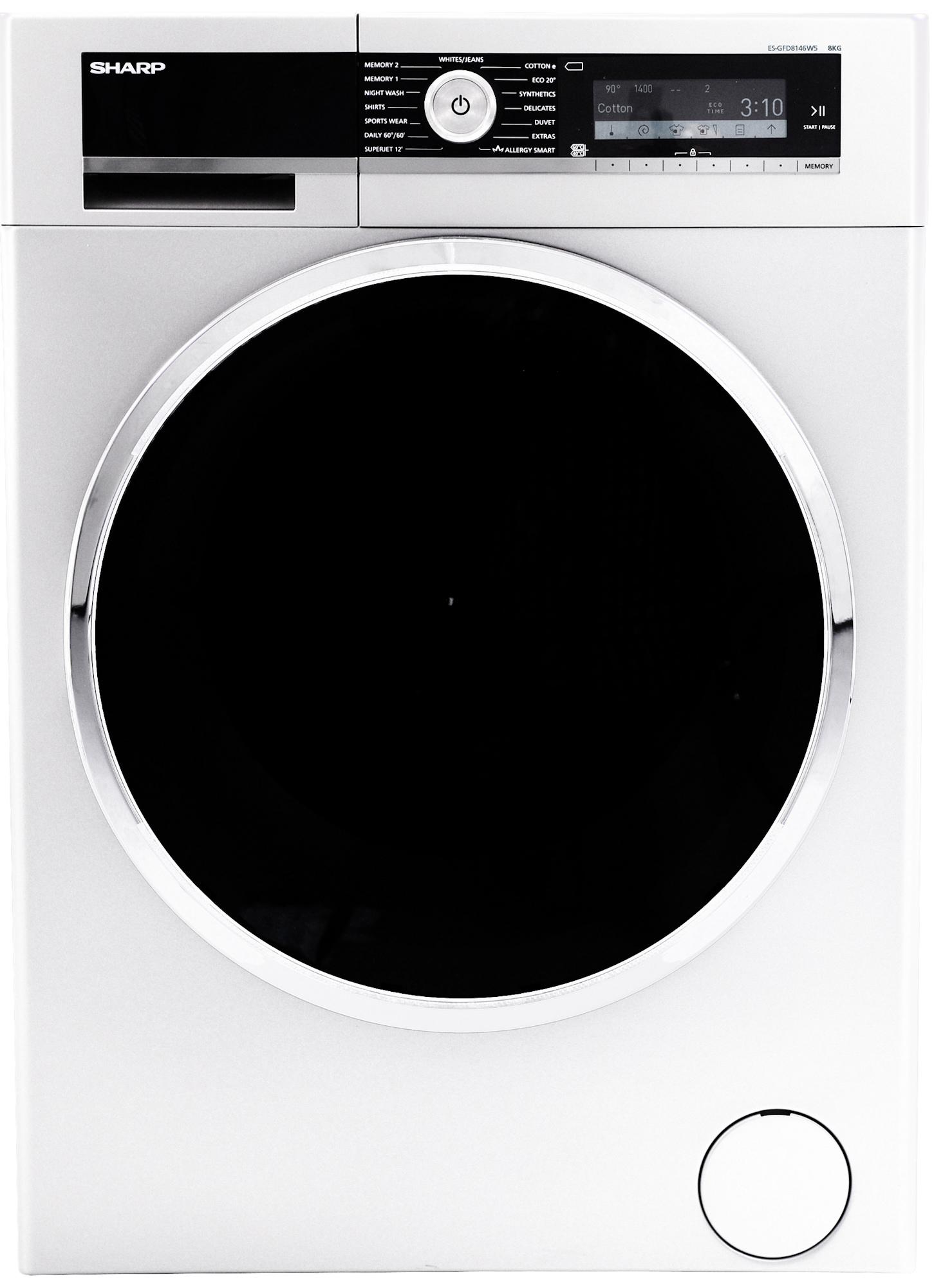 Pralka Sharp ES-GFD8145W5-PL