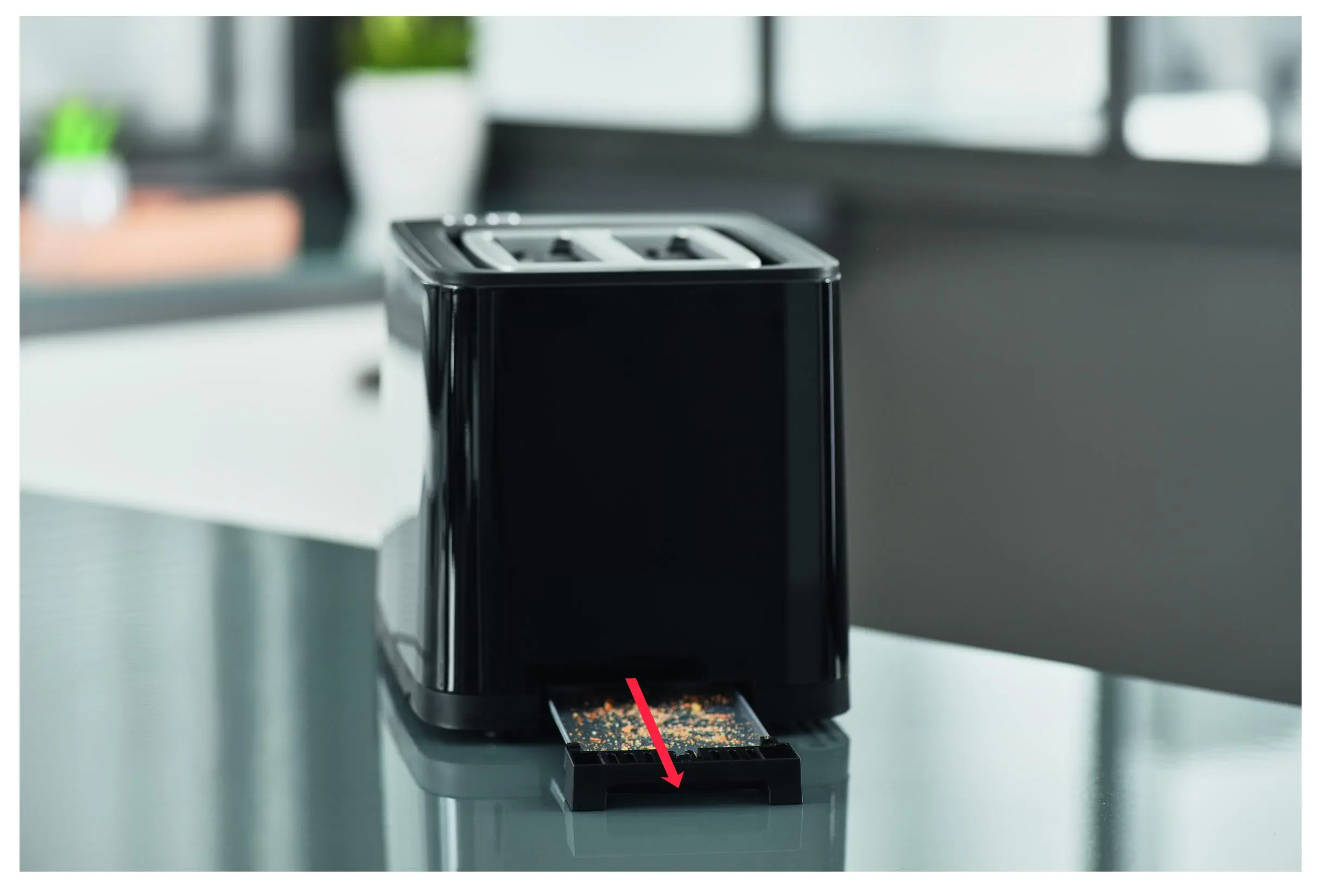Toster Tefal Display TT640810 Rozmrażanie 850W