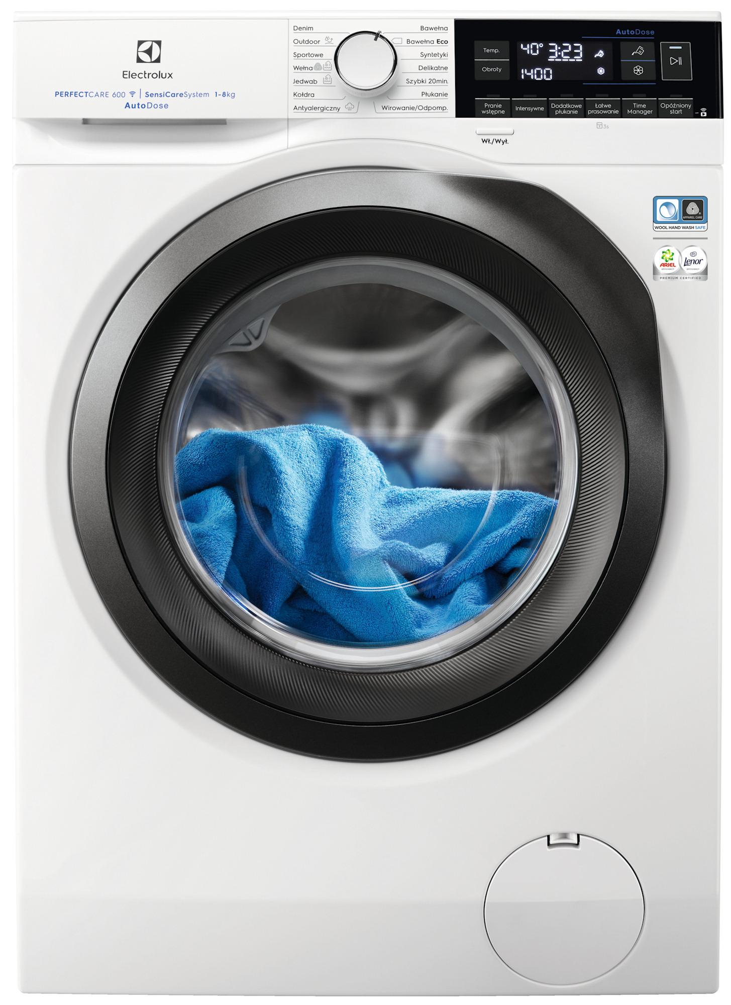 Pralka Electrolux AutoDose EW6F348SPA - 8kg