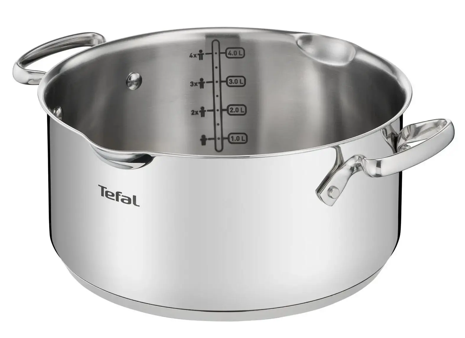 Garnek Tefal Duetto+ G7194655 Indukcja Stal nierdzewna 5l