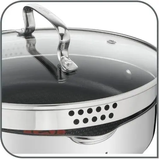 Garnek Tefal Duetto+ G7194655 Indukcja Stal nierdzewna 5l