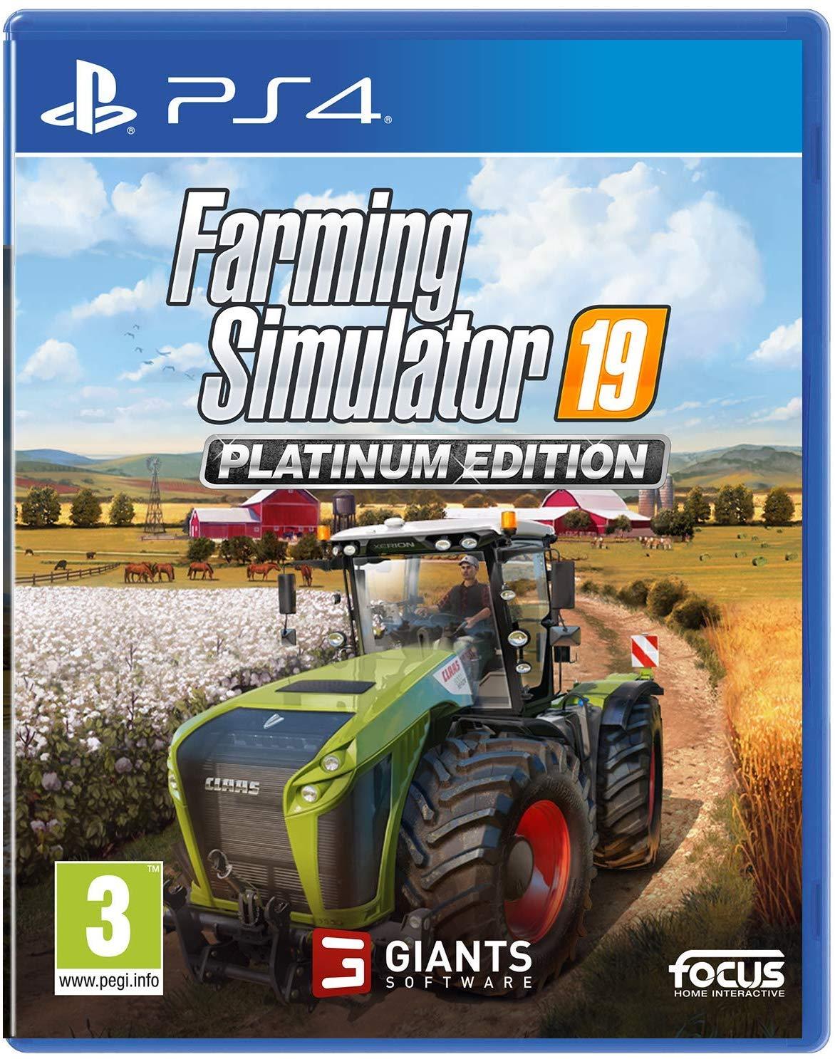 Farming Simulator 19 - Edycja Platynowa Gra na PS4 (Kompatybilna z PS5)