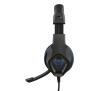 Słuchawki przewodowe z mikrofonem Trust GXT 404B Rana PS4 Nauszne Czarno-niebieski