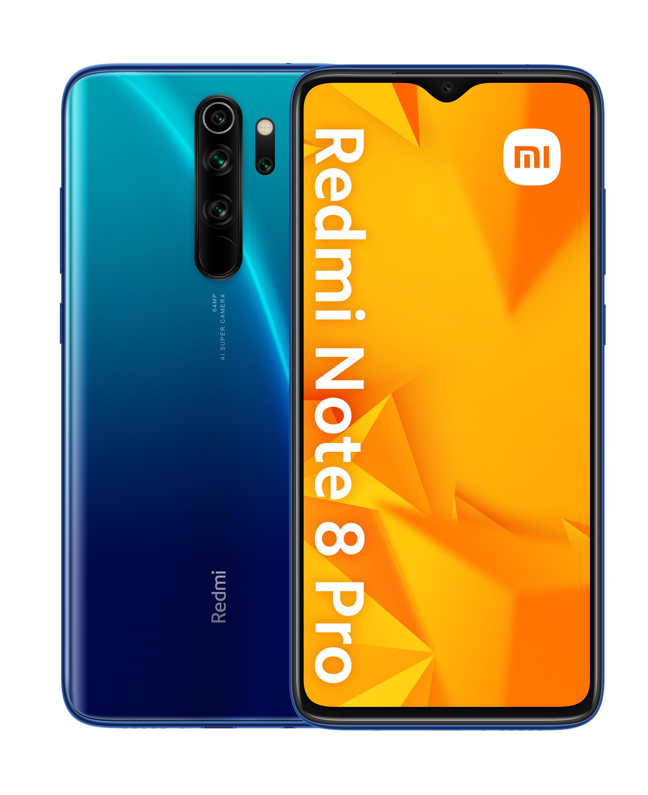 Smartfon Xiaomi Redmi Note 8 Pro 6/64GB (niebieski)