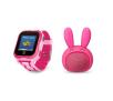 Smartwatch Forever KW-300 Różowy + głośnik Rabbit ABS-100