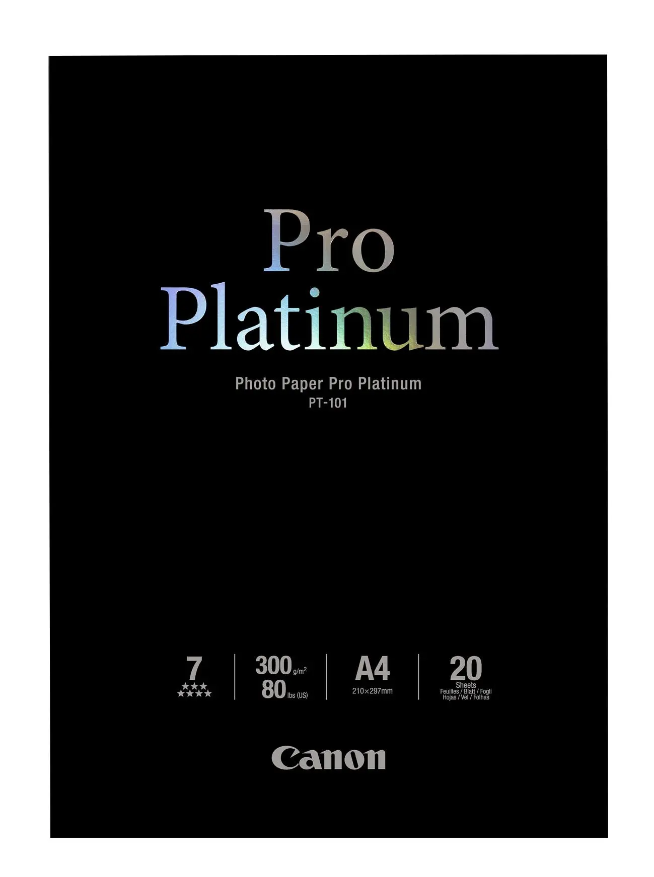 Papier fotograficzny Canon PT-101 Pro A4 20 Arkuszy