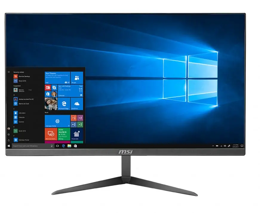 Komputer MSI Pro 24X 7M-006EU i3-7100U 23,8" 4GB RAM 1TB Dysk Win10 Srebrny