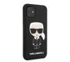 Etui Karl Lagerfeld KLHCN61SLFKBK do iPhone 11 (czarny)