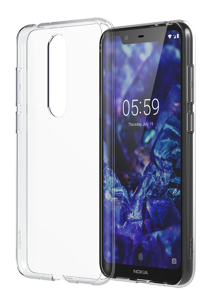 Smartfon Nokia 5.1 DS Plus (czarny) + etui