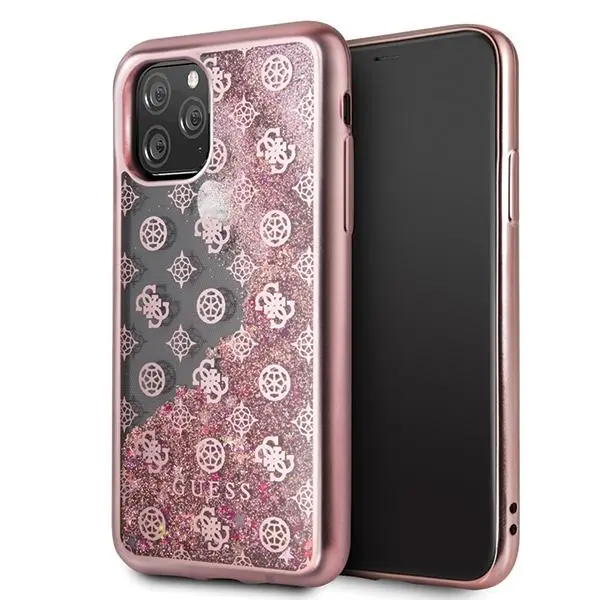 Etui Guess GUHCN58PEOLGPI do iPhone 11 Pro Różowy-złoto