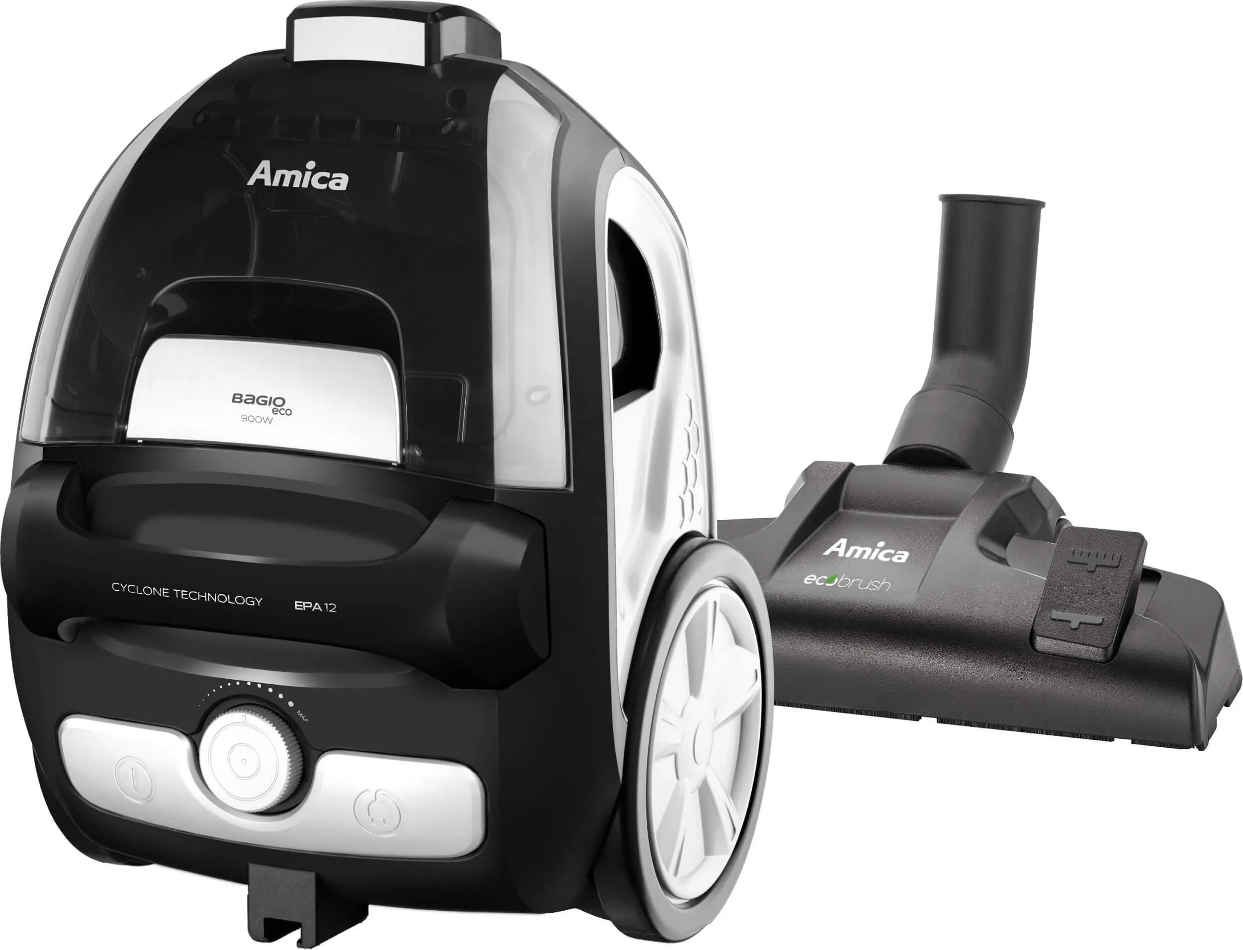 Odkurzacz Amica Bagio Eco VM 3046 900W Szczotka do parkietów