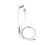 Słuchawki przewodowe Klipsch T5M Wired - dokanałowe - mikrofon - biały